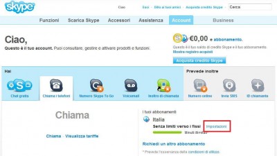 abbonamento 400x226 Skype   Telefonare Tramite Internet