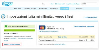 abbonamento2 400x204 Skype   Telefonare Tramite Internet