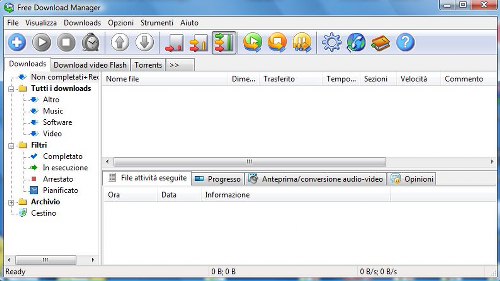 fdm Organizzare i Download con Free Download Manager