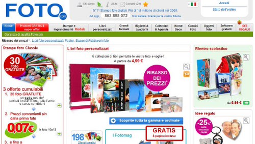 fotocom fotocom 30 Foto in Regalo per ogni Ordine su Foto.com