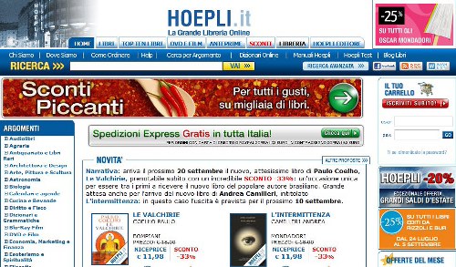 hoepli hoepli Buoni Sconto fino a 10€ su Hoepli.it
