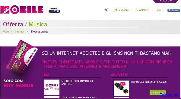 mtv mobile mtv mobile1 MTV Mobile – Sms e Chiamate Gratis!