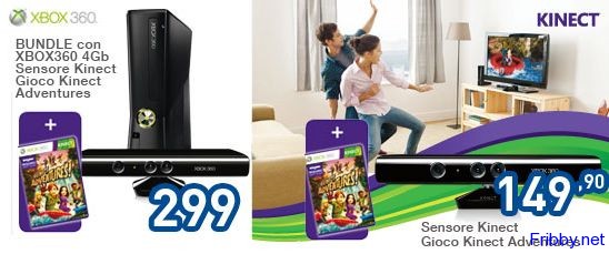 kinect kinect Microsoft Kinect – Le Offerte di Euronics, MarcoPolo ed ePRICE