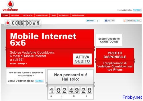vodafone countdown vodafone countdown1 Vodafone Countdown: Opzioni e Servizi Scontati!