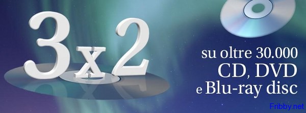 3x3 feltrinelli 24 febbraio 3x3 feltrinelli 24 febbraio laFeltrinelli: fino al 24 febbraio 30.000 CD, DVD, Blu ray al 3×2