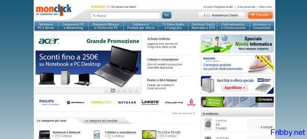 Codici Sconto Monclick: Fino all 8% di Sconto su PC, Elettrodomestici e HDD monclick codici sconto Codici Sconto Monclick: Fino all 8% di Sconto su PC, Elettrodomestici e HDD
