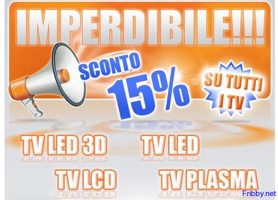 marcopoloshop sconto 15 TV 15% di Sconto su TUTTE le TV da MarcoPoloShop