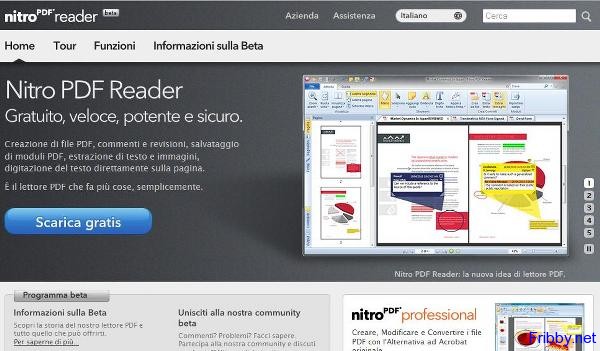 nitro pdf reader Nitro PDF Reader   Lettore PDF Completo e Gratuito