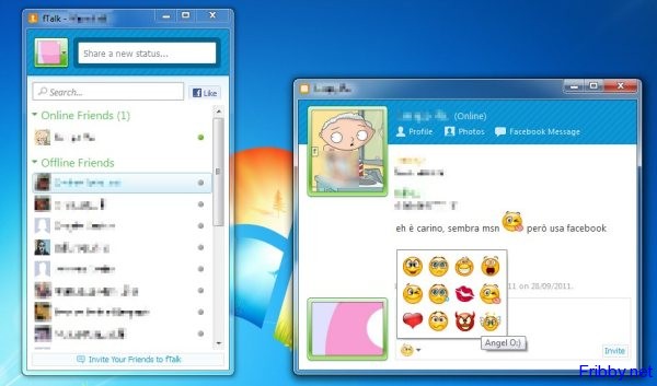 ftalk fTalk: Chattiamo con gli Amici di Facebook Direttamente dal Desktop
