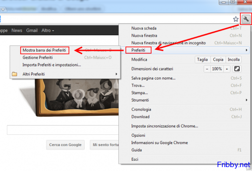 chrome preferiti 515x350 Chrome   Il Browser Gratuito di Google