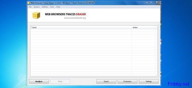 Web Browsers Traces Eraser Web Browsers Traces Eraser   Cancellare Cronologia e File Temporanei dei Browsers