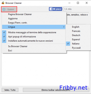 browser-cleaner-lingua-italiano