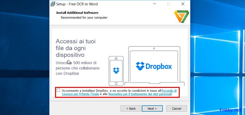 gratuitamente programma scannerizzare documento direttamente word